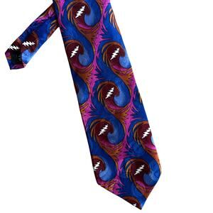 Grateful Dead Thirteen Points First Set Silk Tie